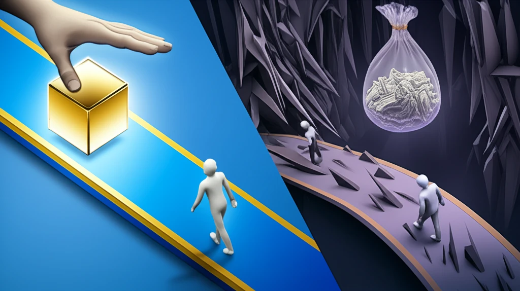 대지급금 신청 절차와 일반 소송의 결정 트리 플로우차트