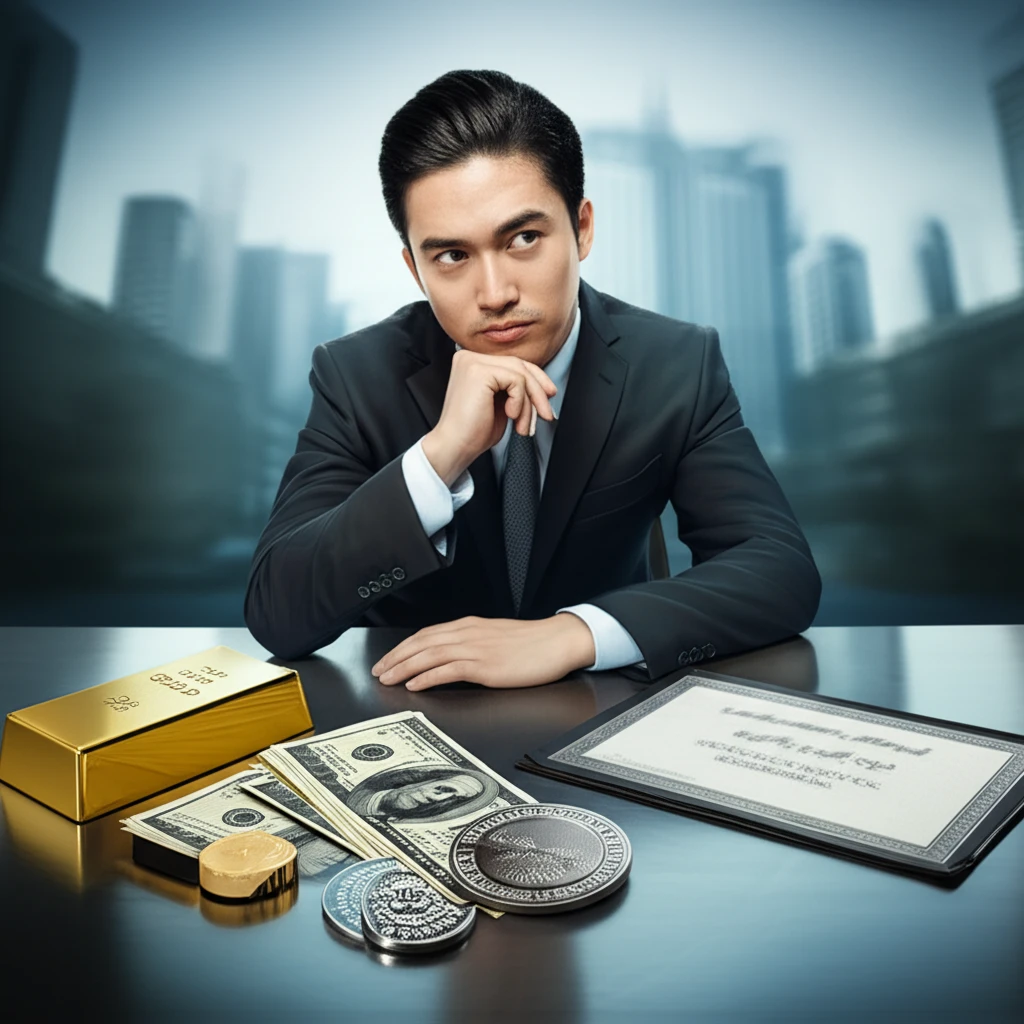 금값시세전망과 안전자산 포트폴리오 구성 이미지